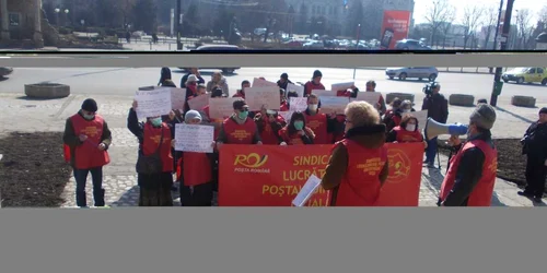 protest posta iasi