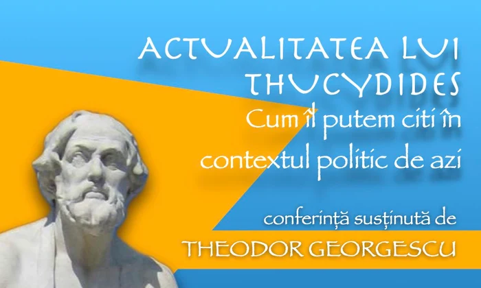 Conferința „Actualitatea lui Thucydides”, la Muzeul Național al Literaturii Române