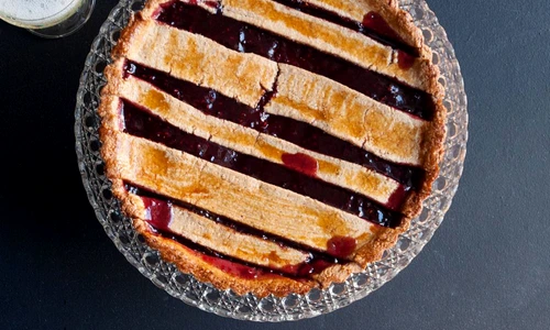 Tarta Linzer cu dulceata de zmeura jpeg