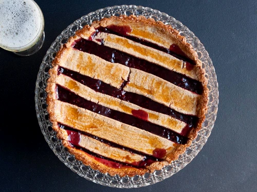 Tarta Linzer cu dulceata de zmeura jpeg