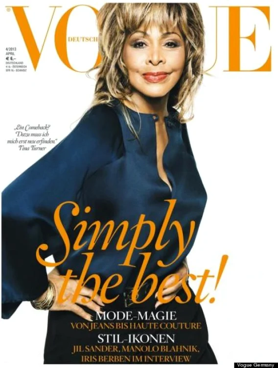 tina turner coperta vogue