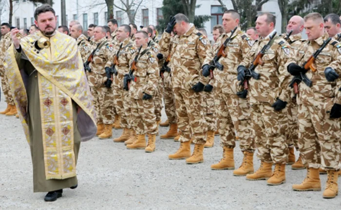 Preot militar în Arhiepiscopia Bucureştilor.