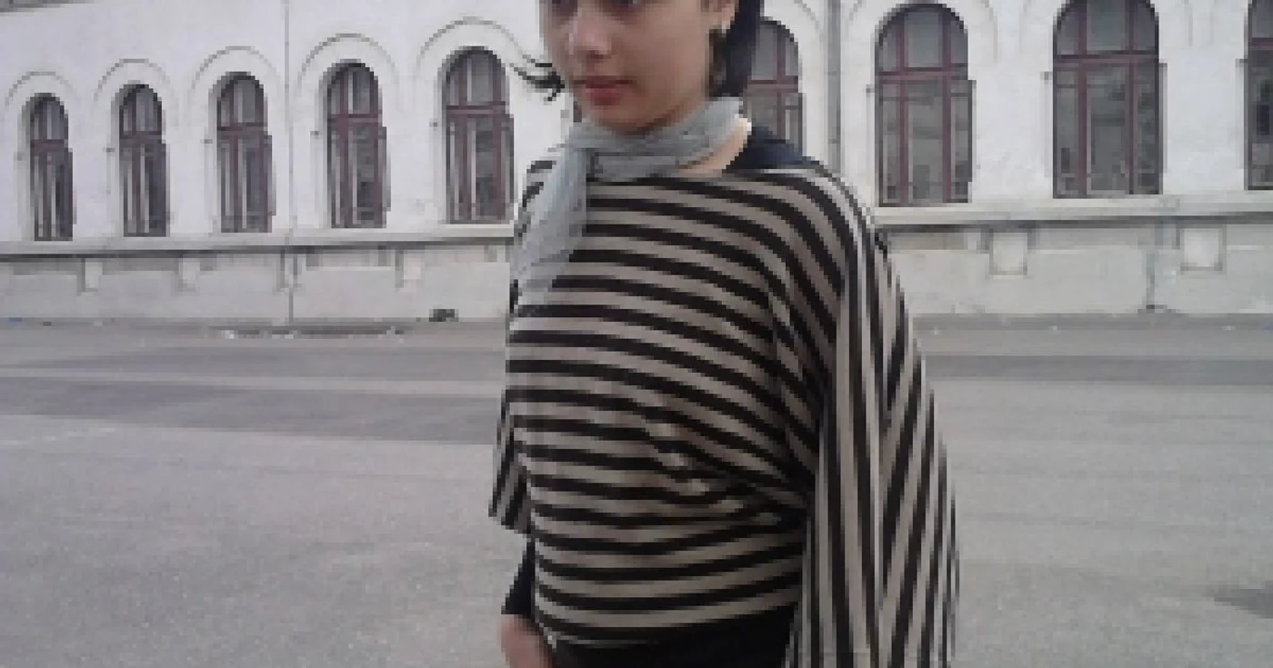 Bianca este elevă la Liceul Pedagogic