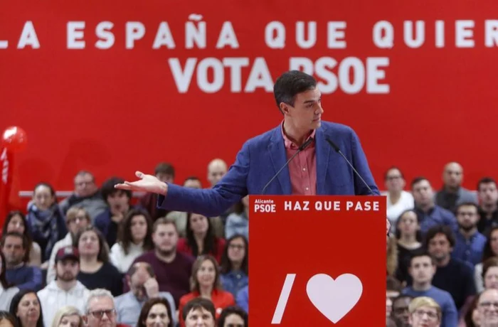 Premierul socialist Pedro Sanchez speră să poată forma o coaliţie de guvernare