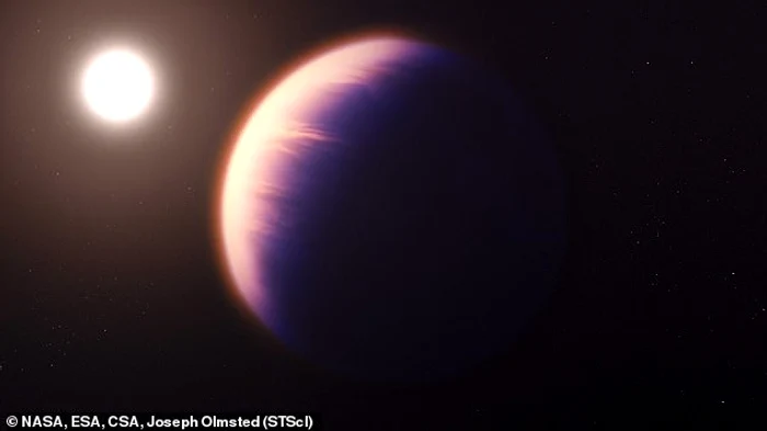 Planeta pe care a fost detectat dioxidul de carbon FOTO Dailymail