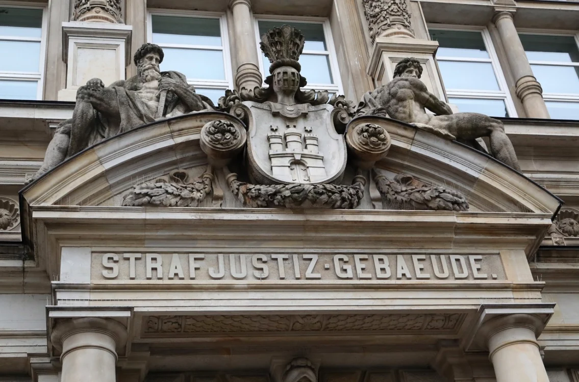 Curtea regională superioară din Hamburg unde a fost condamnat Bruno D un gardian al unui lagăr nazist în 2019 FOTO EPA-EFE