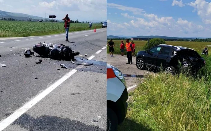 Tragedie pe un şoseaua Simeria - Haţeg. SUrsa: Florin Opâlescu / Facebook