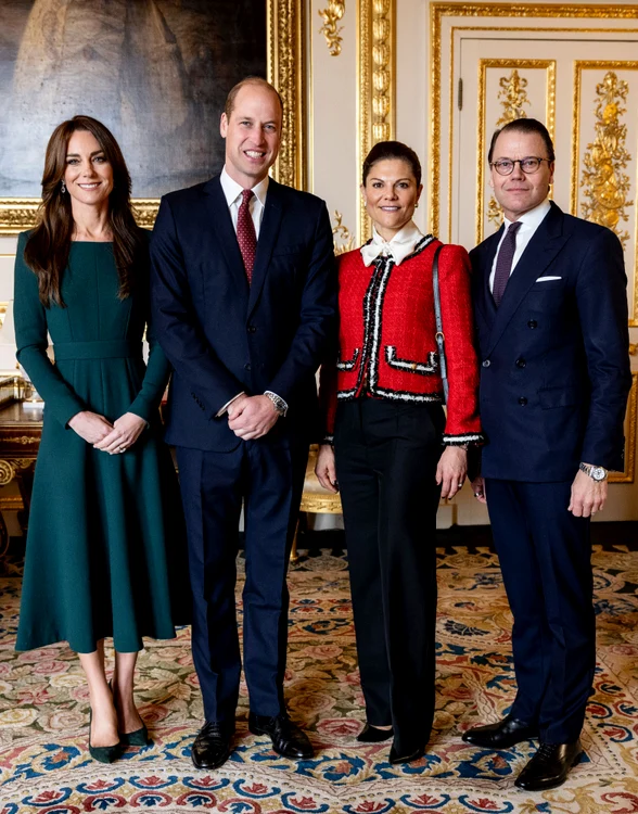 Ziua în care a explodat scandalul i-a prins la Buckingham pe Victoria și Daniel. FOTO: Getty Images