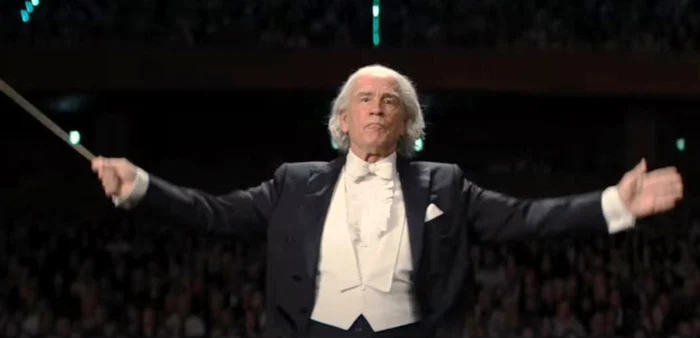 John Malkovich îl interpretează pe Sergiu Celibidache FOTO: captură video