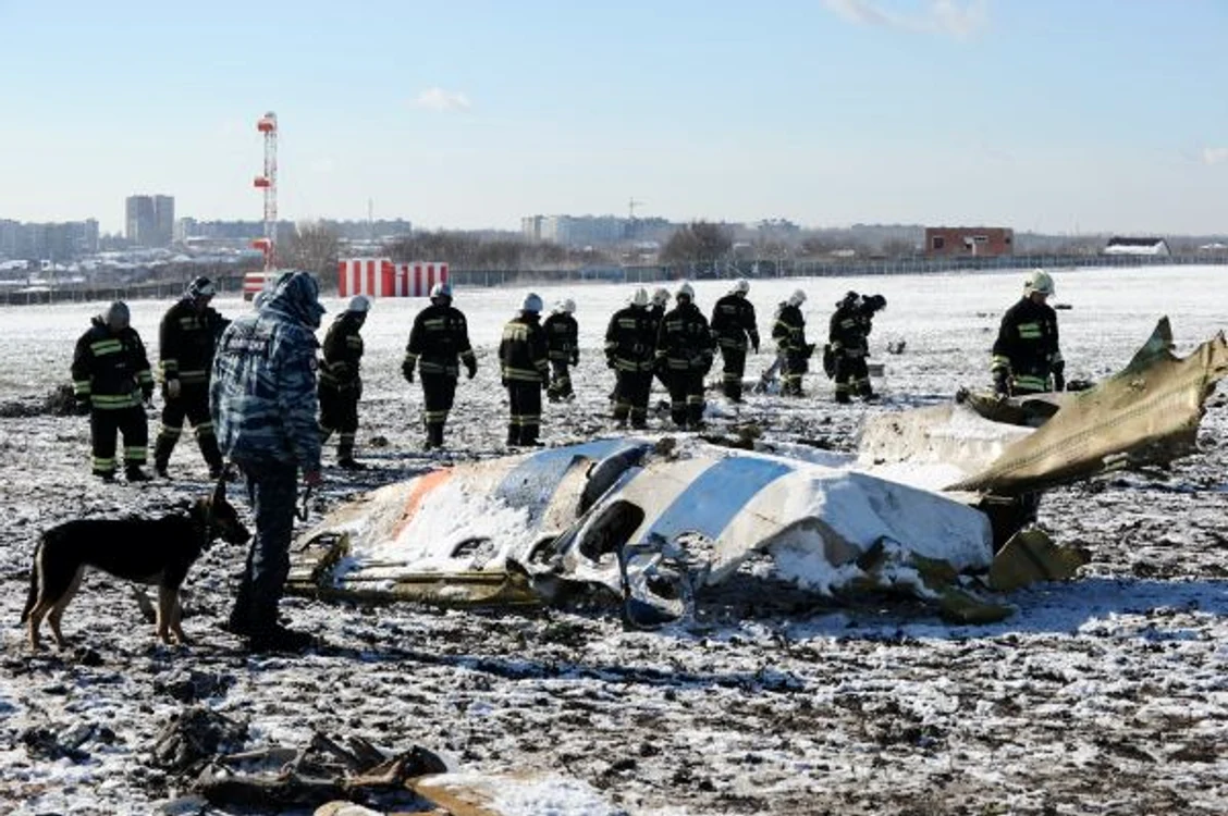 Aeronava s-a prăbușit în apropiere de aeroportul Rostov-On-Don