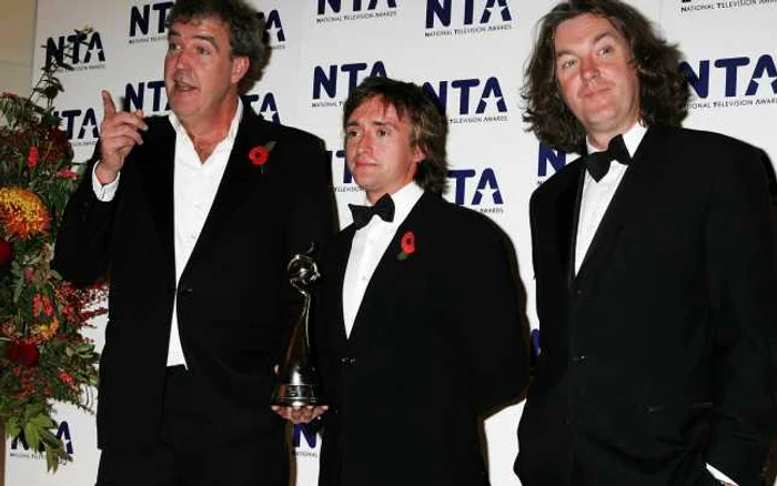 Jeremy Clarkson, Richard Hammond şi James May vor prezenta emisiunea „The Grand Tour“ la Amazon Prime FOTO Getty Images