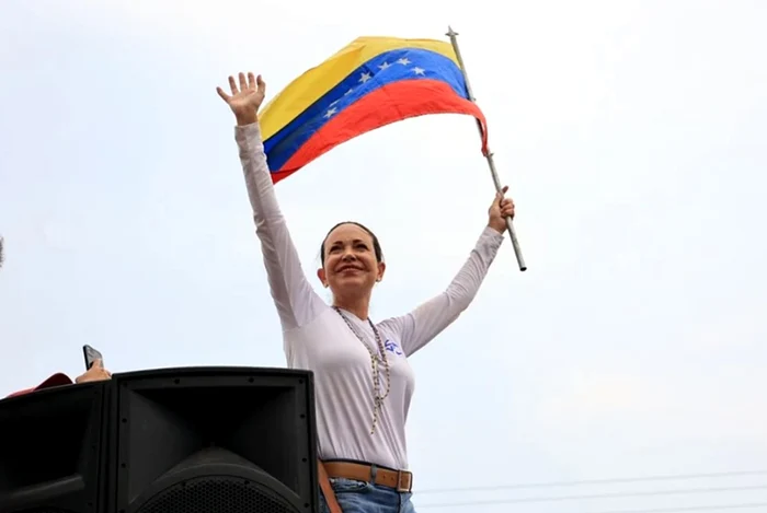 S-a pariat masiv pe Maria Corina Machado înainte de anunţul oficial. FOTO: arhivă