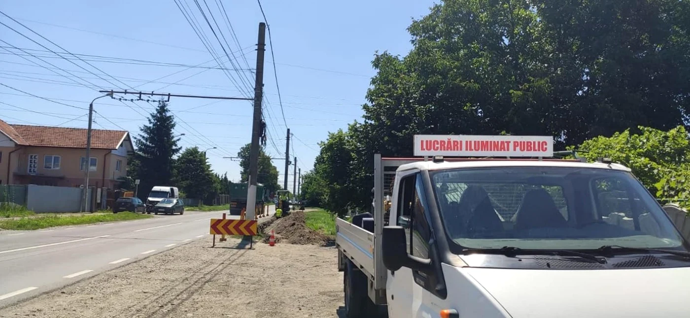 Au demarat lucrările de modernizare a iluminatului public din Târgu Jiu