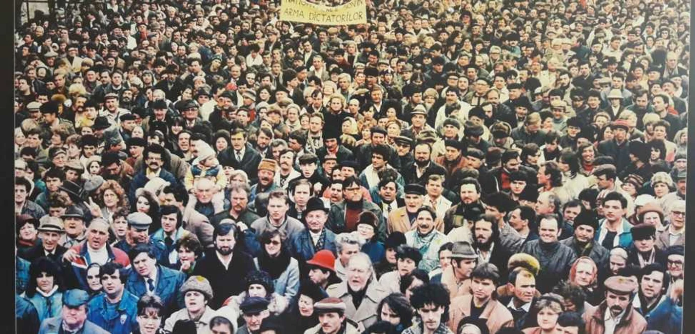Timişoara a continuat revoluţia anticomunistă în anul 1990 FOTO Liviu Tulbure