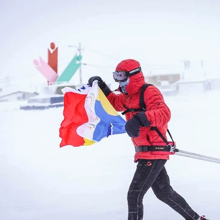 Tibi Uşeriu este triplu campion la ultramaratonul Arctic FOTO Arhivă personală