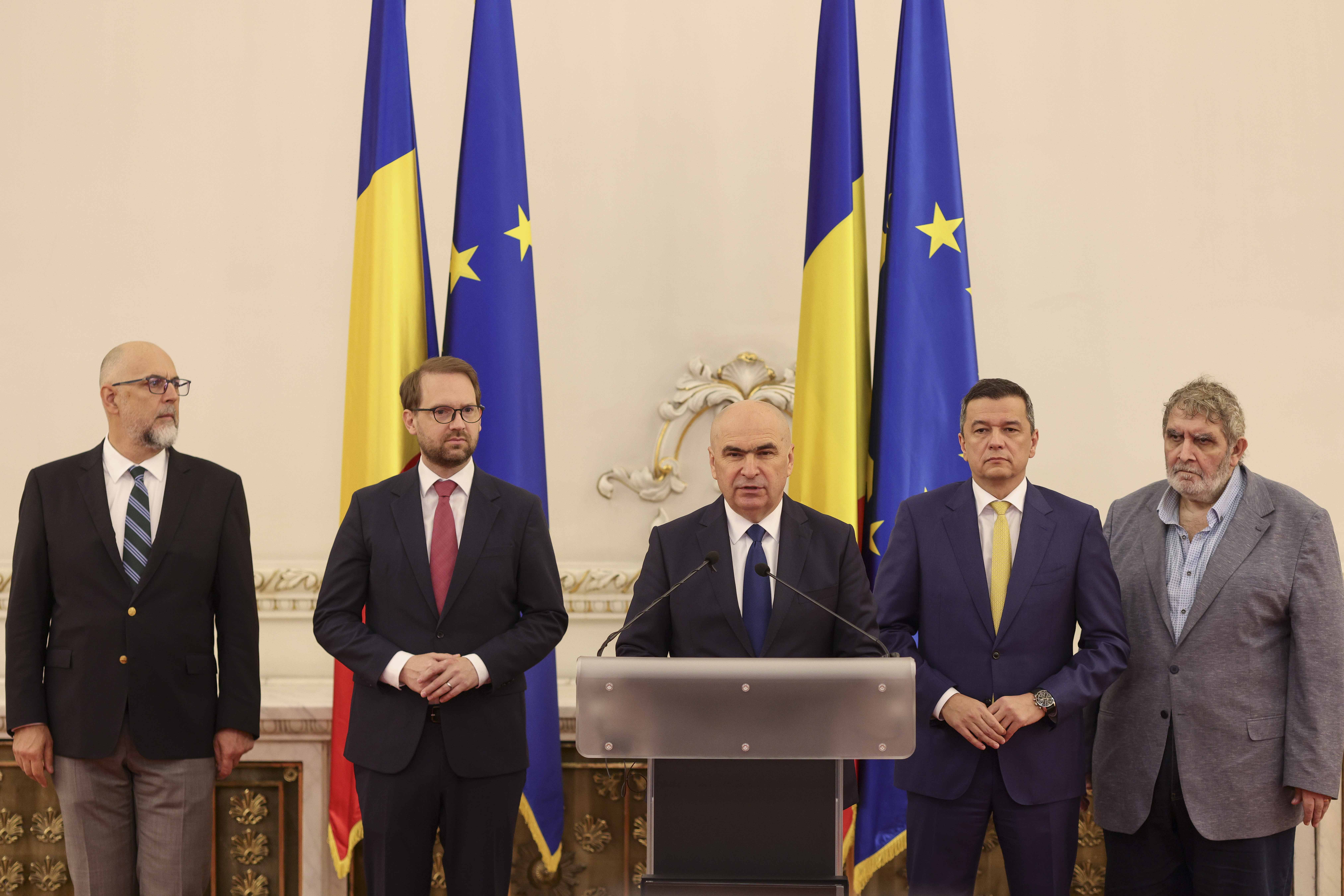 Dominici Fritz   Ilie Bolojan  Sorin Grindeanu  Dominic Fritz   guvern Bolojan  Foto Inquam Photos Octav Ganea (2) jpg