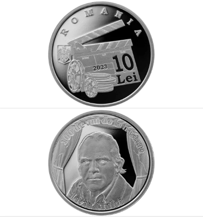 Moneda din argint care va fi lansată de BNR / foto: captură BNR