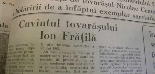 discurs ion fratila flamura prahovei