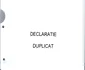 declaratie duplicat 1