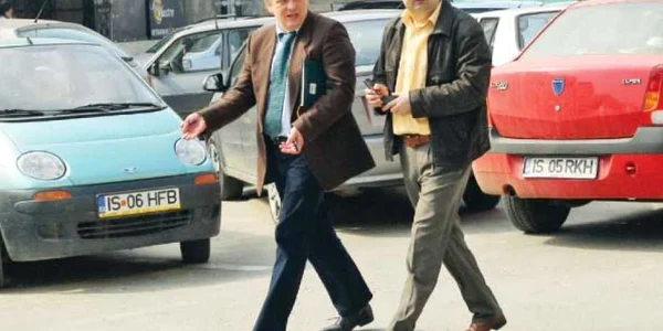 Daniel Corban (dreapta), şef PTF Albiţa 