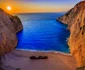 Apus de soare în Zakynthos Grecia Foto Expedia dms 