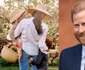 Prințul Harry și Meghan Markle cu copiii