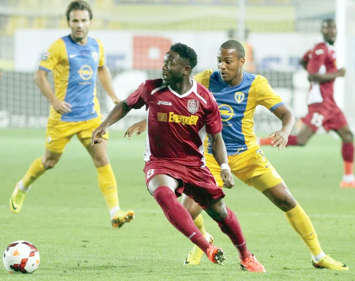 
    Sulley Muniru a jucat în doi ani 56 de meciuri pentru CFR ClujFoto: Mediafax   