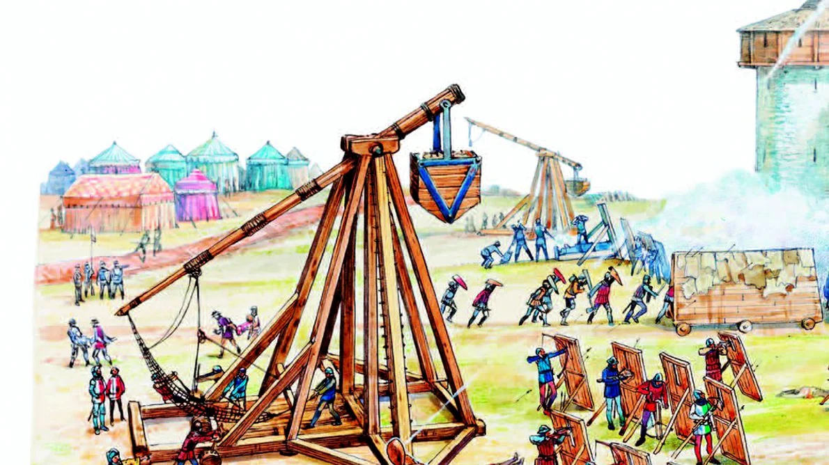 Catapultele: artileria grea a antichităţii şi a evului mediu jpeg