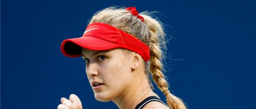 Eugenie Bouchard, cândva o jucătoare de mare perspectivă. FOTO: Arhiva Adevărul