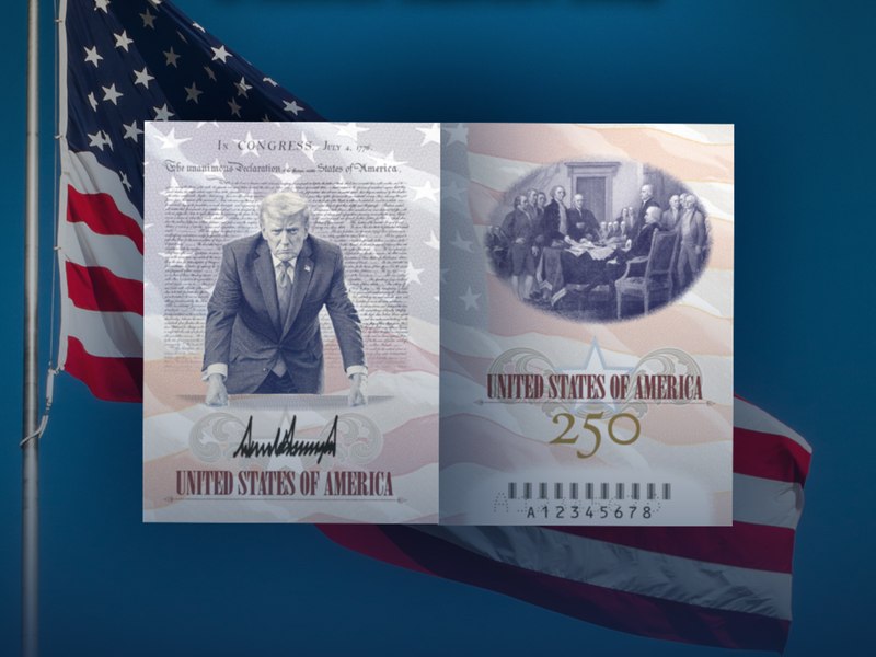 Departamentul de Stat al SUA pune în circulație pașapoarte cu imaginea lui Donald Trump, numite „Pașapoarte Patriotice”