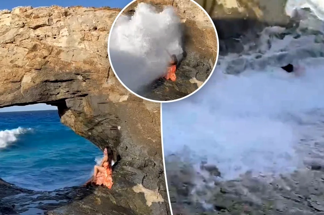 Momentul a fost surprins video. FOTO: X/@nypost