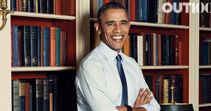Barack Obama in revista gay Out Magazine FOTO @outmagazine