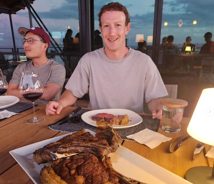 Mark Zuckerberg crește vaci de înaltă calitate FOTO: Instagram