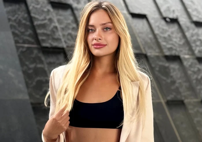 Modelul ucrainean Maria Kovalchuk FOTO: FB