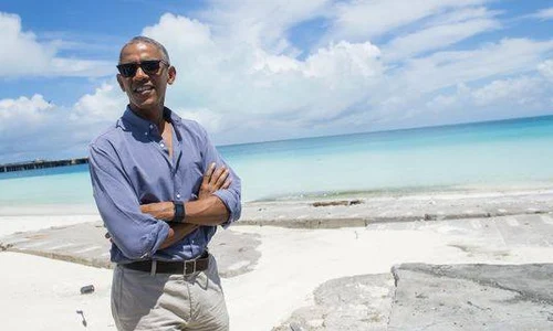 Barack Obama Midway atol Pacific jpeg