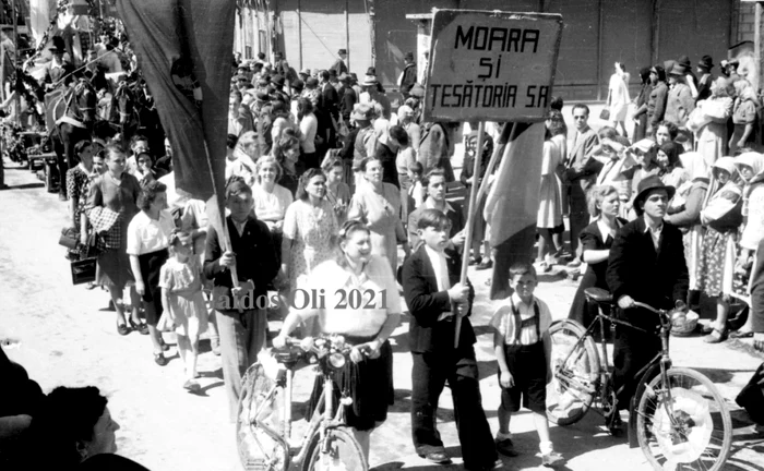 Parada de 1 mai 1947 FOTO Cristian Gaidoş/arhivă personală