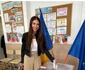 Ilinca Vandici a ieșit și ea încrezătoare la vot și a pus ștampila pentru un viitor mai bun pentru băiatul ei