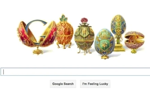 Peter Carl Fabergé, faimos pentru ouăle Fabergé, omagiat de Google jpeg