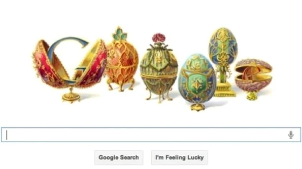 Peter Carl Fabergé, faimos pentru ouăle Fabergé, omagiat de Google jpeg