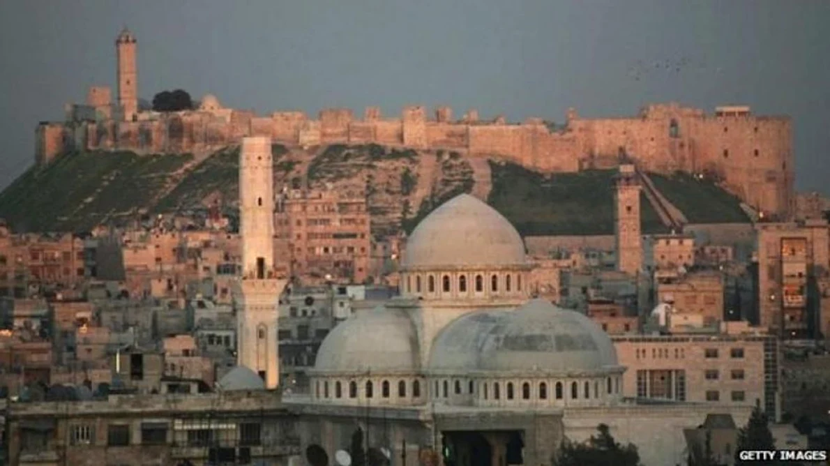 Aleppo, oraşul din jurul citadelei jpeg