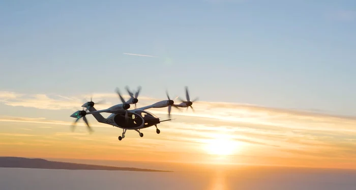 Taxi aerian, dezvoltat de Joby Aviation FOTO Captură YouTube