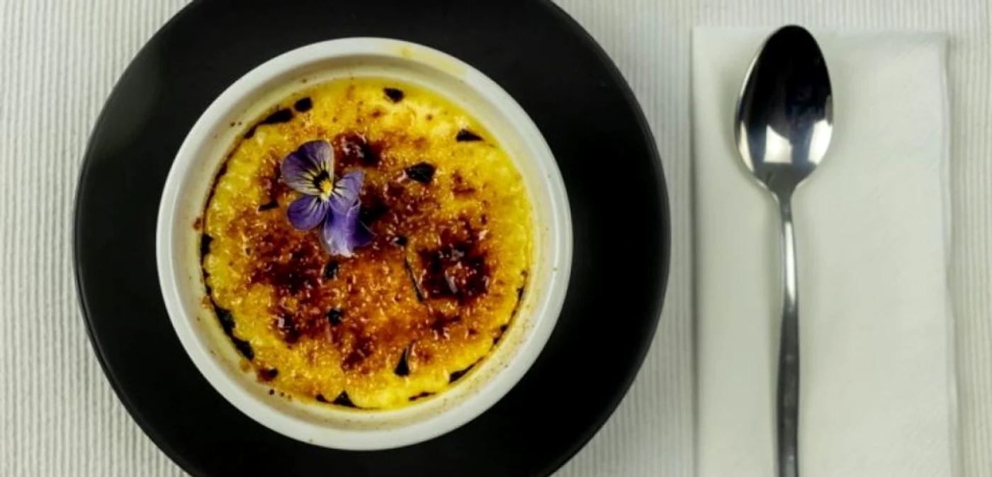 Creme brulee cu orez crocant FOTO: Chef Giovanni