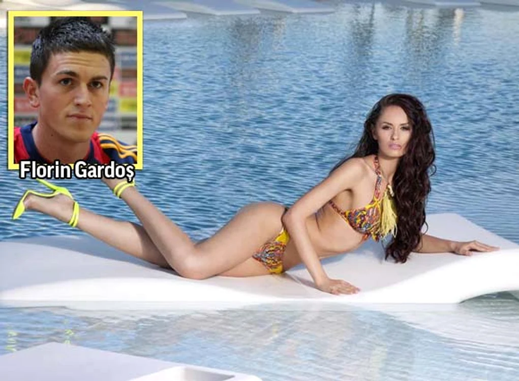 Florin Gardoş, de la Southampton, e fericit că Diana Mich e printre cele mai sexy iubite de fotbalişti