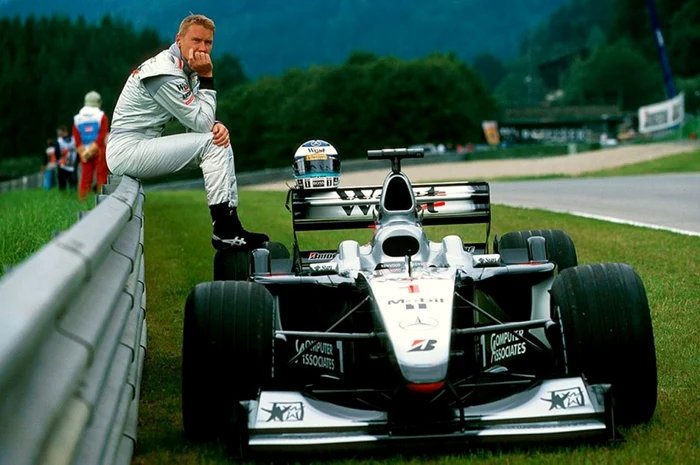 Mika Hakkinen, dublu campion mondial la Formula 1.