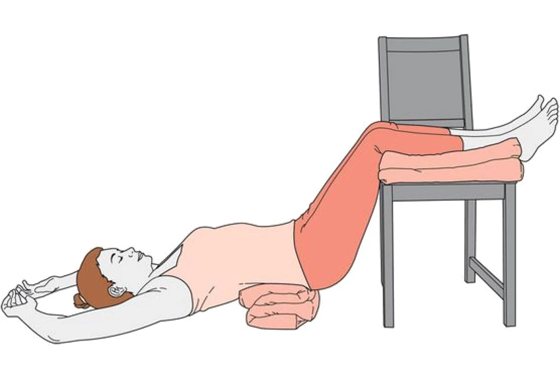 yoga insomnie exercitiul 3
