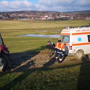 ambulanta blocata noroi vaslui 9 ian 2021