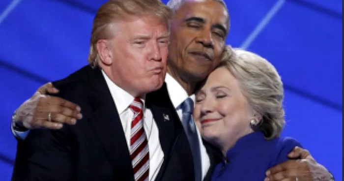 Donald Trump, Barack Obama ;i Hillary Clinton