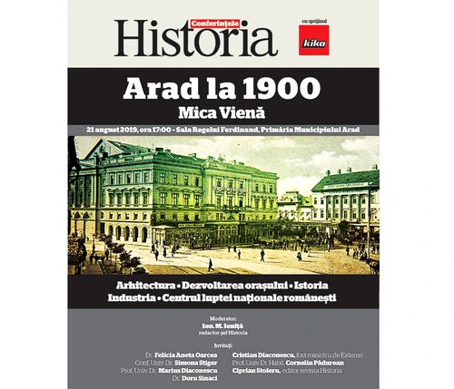 Conferințele Historia: Arad la 1900  Mica Vienă jpeg