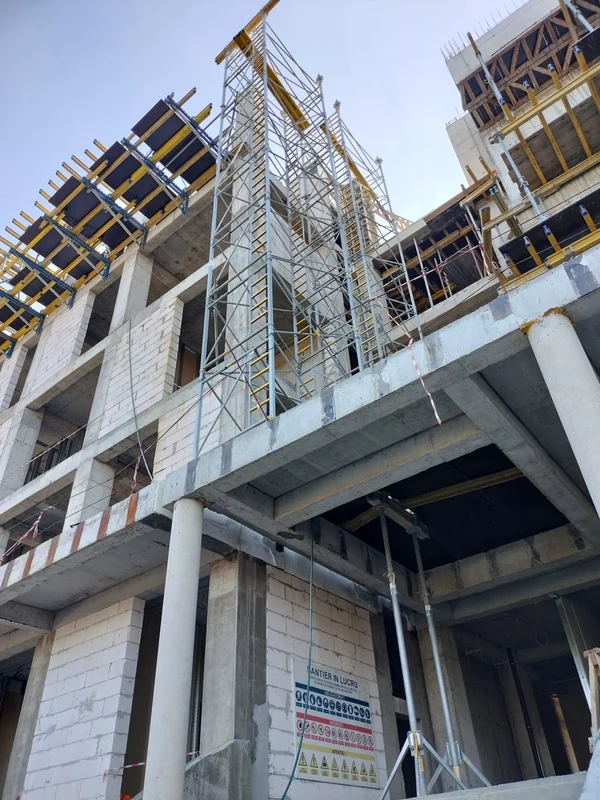 Construcția maternității din Timișoara FOTO CJ Timiș