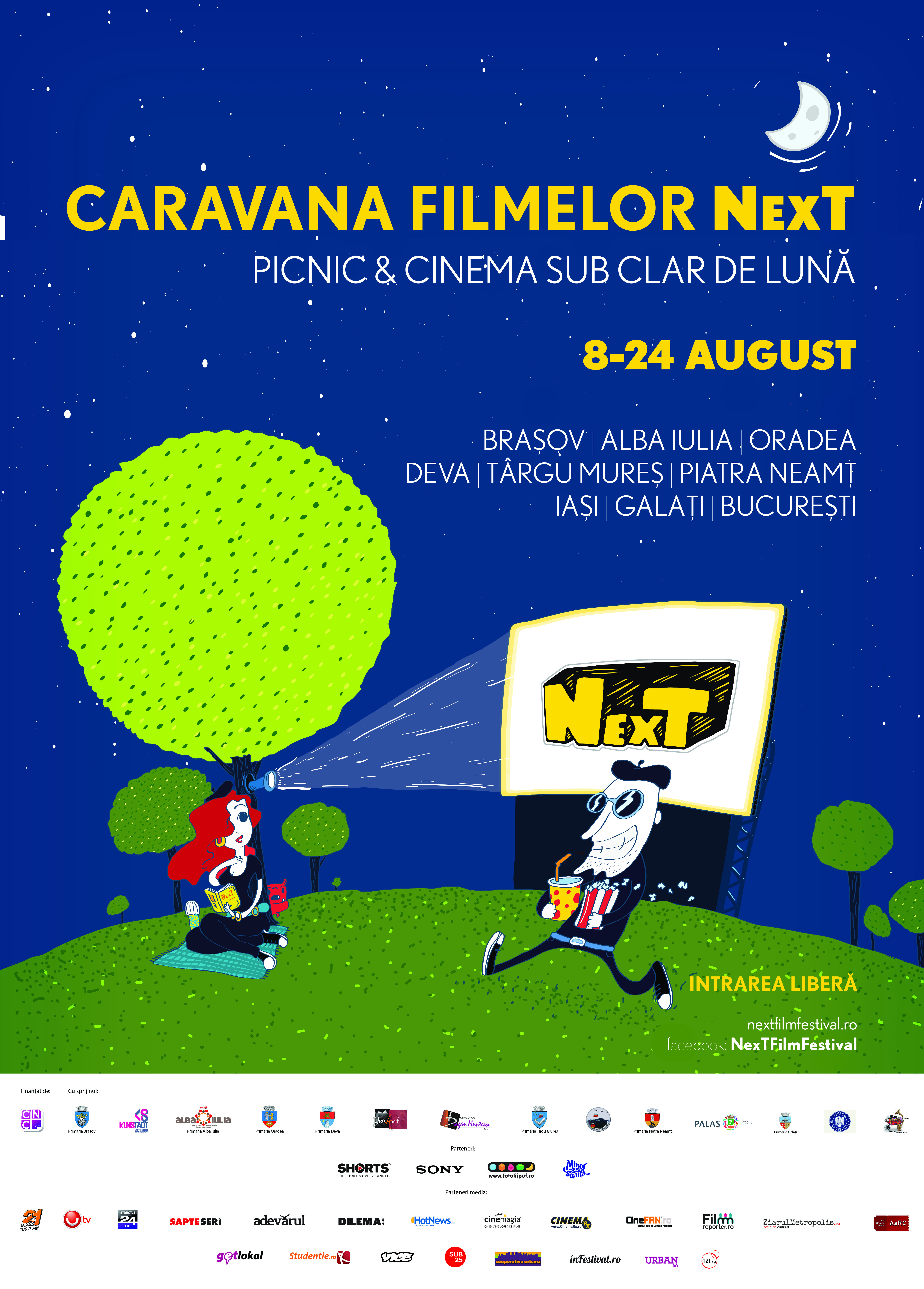 NexT: sub clar de lună în opt oraşe din ţară jpeg